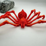 3D Printed large Spider - Golden Red