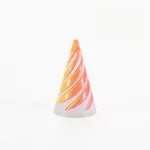 3D Vortex Dreamy Orange