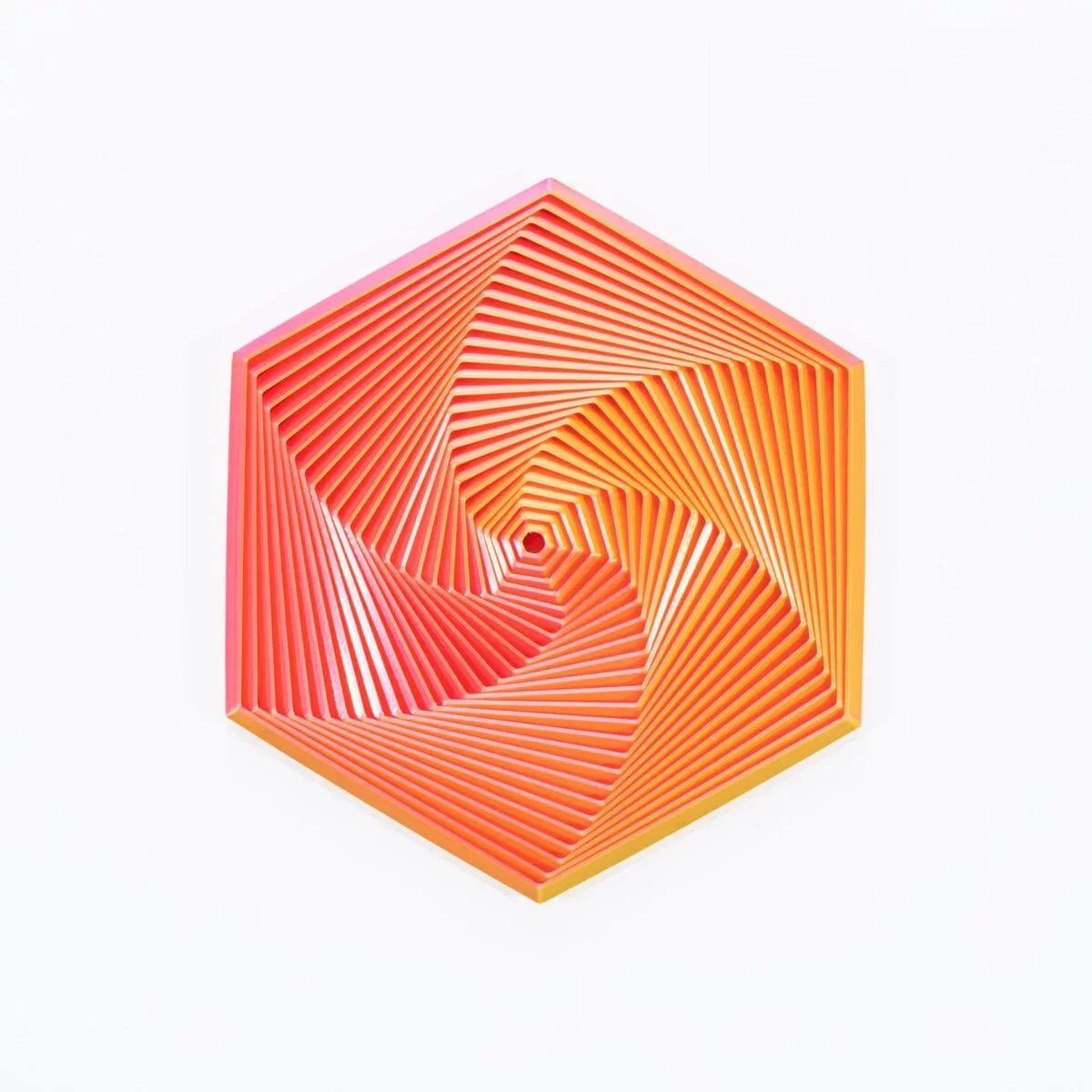 3D Printed Hexagonal Fidget Toy - Mooroolbark Wool