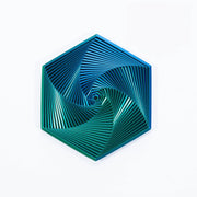 3D Printed Hexagonal Fidget Toy - Mooroolbark Wool