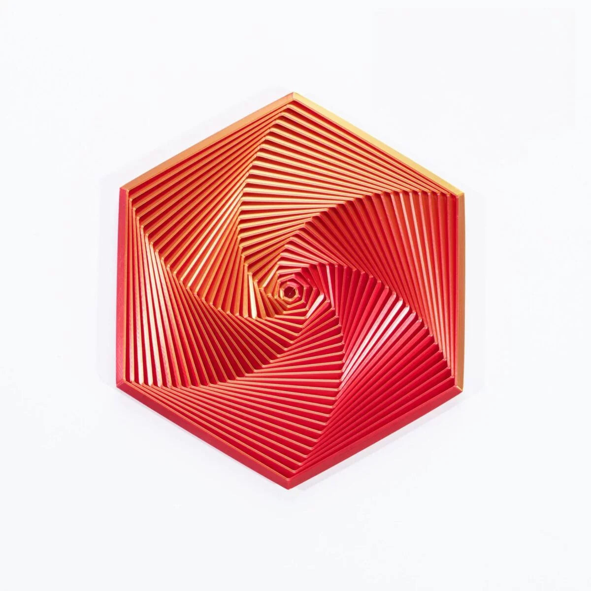 3D Printed Hexagonal Fidget Toy - Mooroolbark Wool
