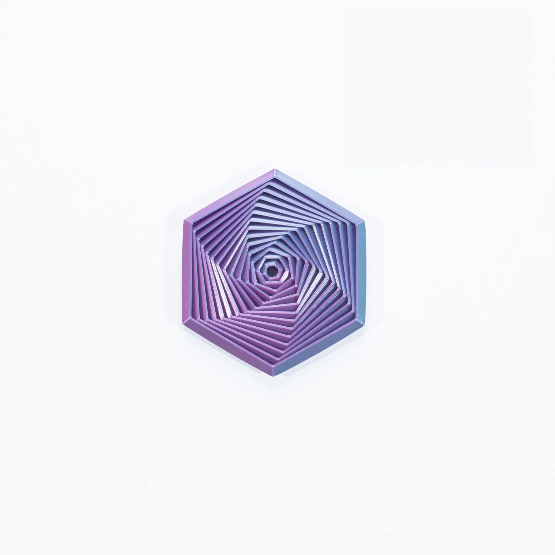 3D Printed Hexagonal Fidget Toy - Mooroolbark Wool