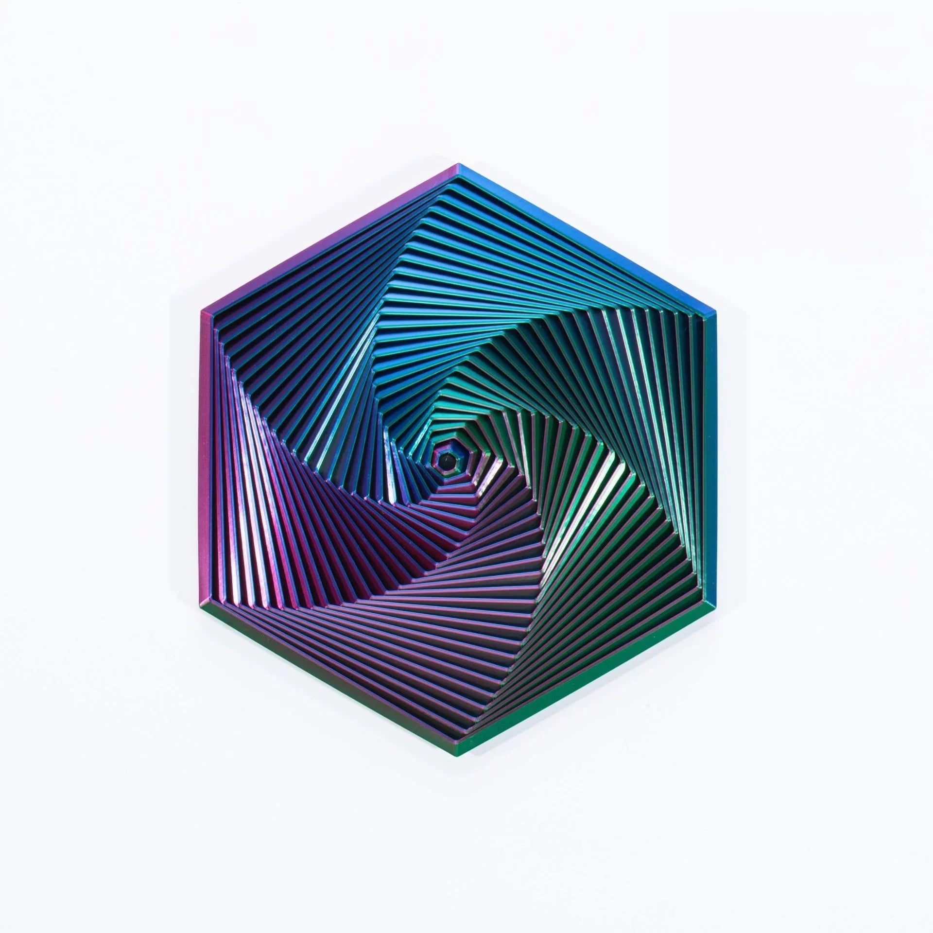 3D Printed Hexagonal Fidget Toy - Mooroolbark Wool