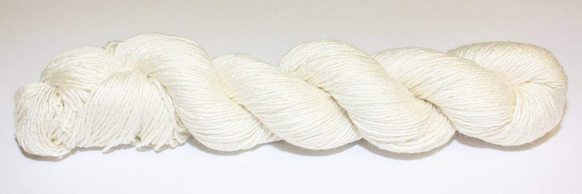 Fiori DK Hand Dyed Merino Silk 000 - Ecru - Mooroolbark Wool