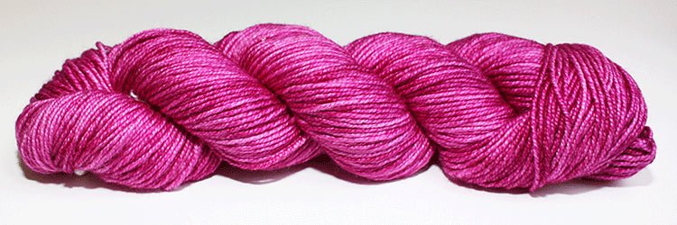 Fiori DK Hand Dyed Merino Silk 006 - Magenta - Mooroolbark Wool