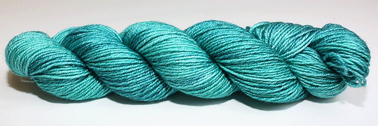 Fiori DK Hand Dyed Merino Silk 022 - Tempo Teal - Mooroolbark Wool
