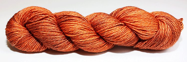 Fiori DK Hand Dyed Merino Silk 068 - Raw Sienna - Mooroolbark Wool