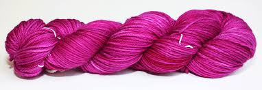 Fiori DK IV Hand Dyed  006 - Magenta - Mooroolbark Wool