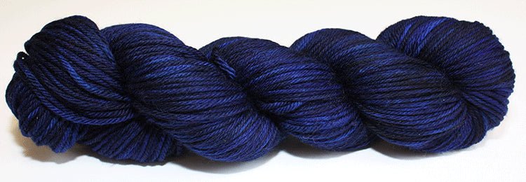 Fiori DK IV Hand Dyed 008 - Midnight - Mooroolbark Wool