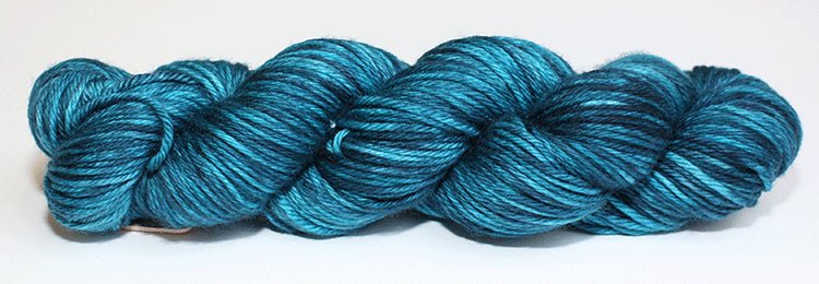 Fiori DK IV Hand Dyed 009 - Turkist Blue - Mooroolbark Wool