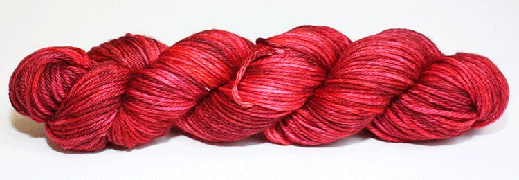 Fiori DK IV Hand Dyed 049 - Cherry Jam - Mooroolbark Wool