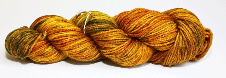 Fiori DK IV Hand Dyed 053 - Amber - Mooroolbark Wool