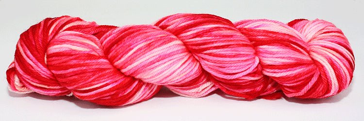 Fiori DK IV Hand Dyed 078 - Hot Pink Confetti - Mooroolbark Wool