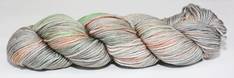 Fiori DK IV Hand Dyed 083 - Jasmin Splash - Mooroolbark Wool