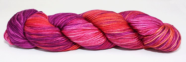Fiori DK IV Hand Dyed 228 - Jam Jumble - Mooroolbark Wool