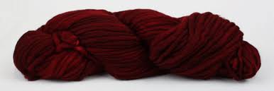 Fiori Grande Hand Dyed 016 - Dark Ruby - Mooroolbark Wool