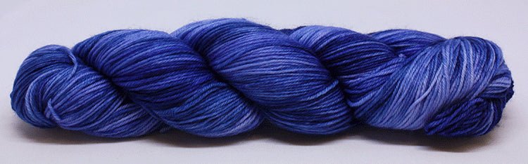 Fiori Sock Hand Dyed 060 - Dutch Lapiz - Mooroolbark Wool
