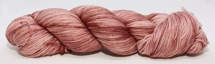 Fiori Sock Hand Dyed 063 - Rose Dawn - Mooroolbark Wool