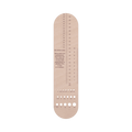 Fiori Sock Ruler & Needle Gauge - Mooroolbark Wool