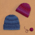 FREE Download - Leaflet - Heirloom Medley 8 ply Flurry Beanie - Mooroolbark Wool
