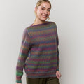 FREE Download - Leaflet - Heirloom Medley 8 ply Skye Jumper - Mooroolbark Wool
