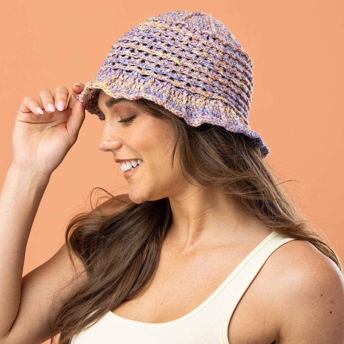 FREE Download - Leaflet - Panda Beachside Bucket Hat - Mooroolbark Wool