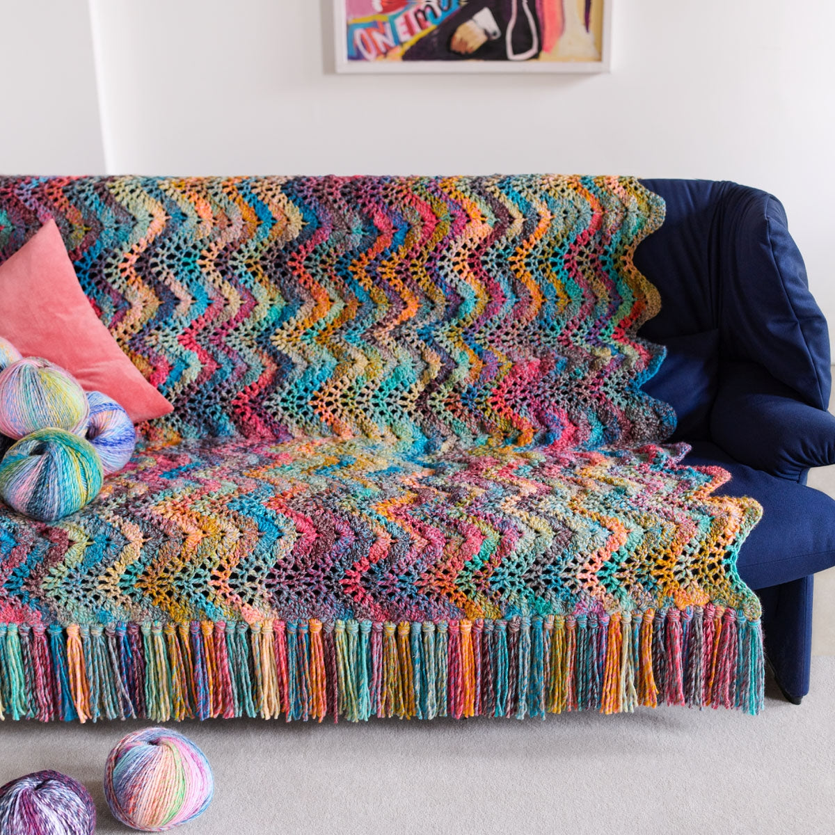 FREE Download - Leaflet - Patons Emotion Throw