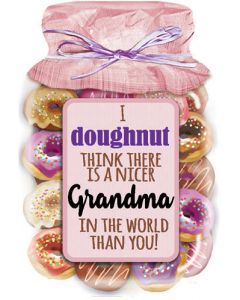 Grandma Doughnut Magnet - KMAG014 - Mooroolbark Wool