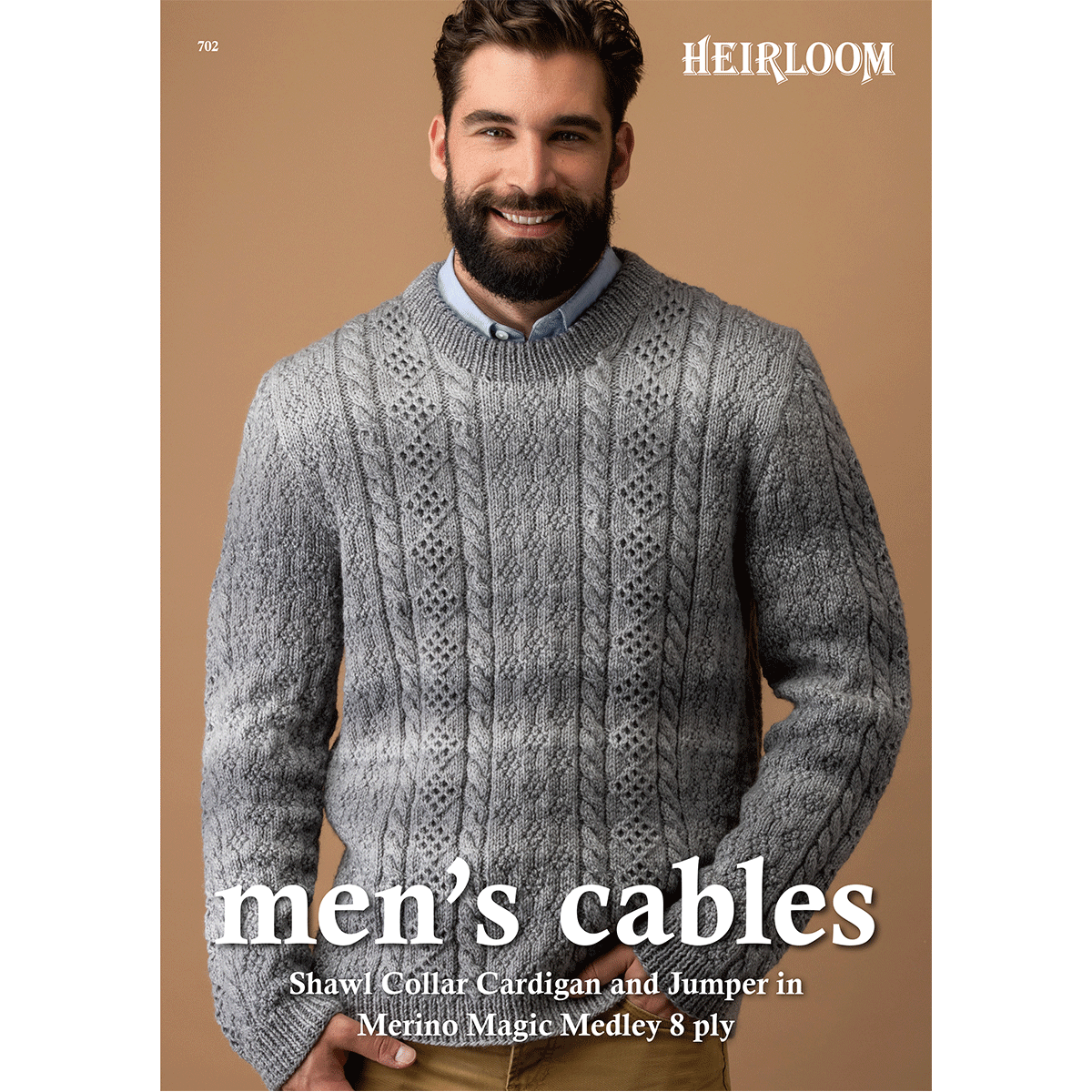 Booklet 702 - Heirloom Men's Cables
