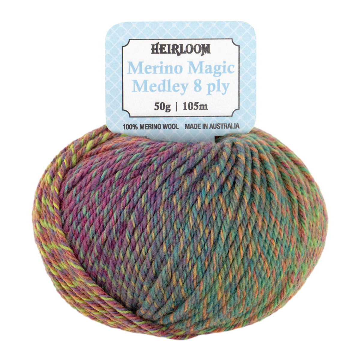 Heirloom Merino Magic Medley 8 ply Merino