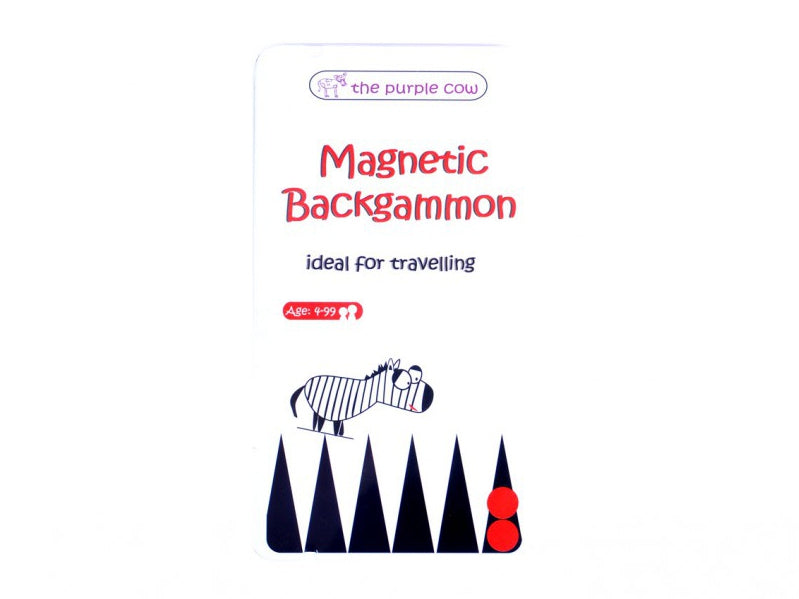 Magnetic Travel Game - Magnetic Backgammon.