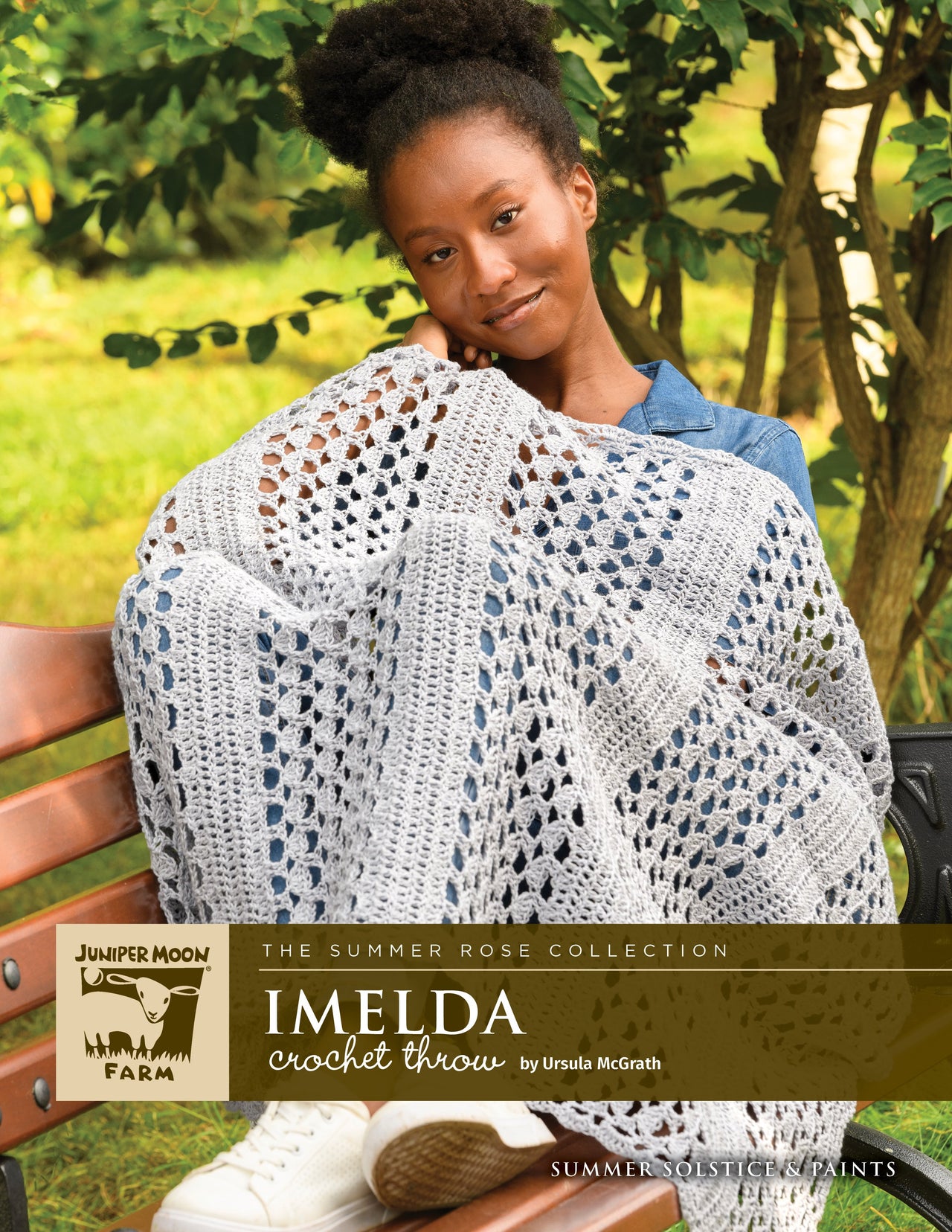 Leaflet - Juniper Moon Imelda Crochet Throw