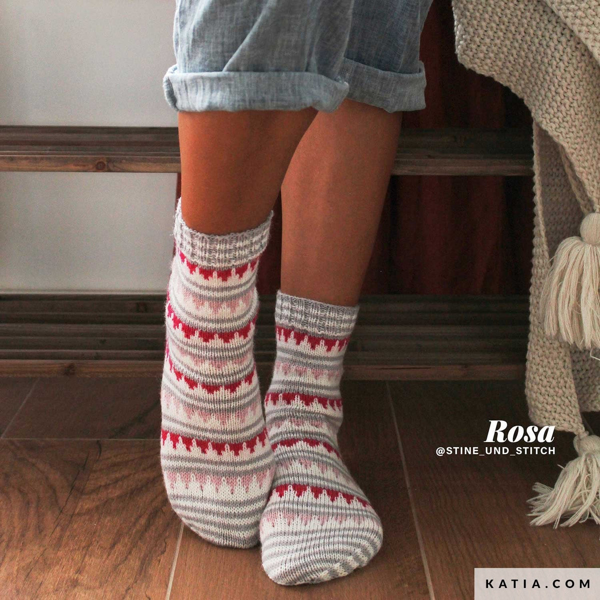 Katia United Socks 31 - Light Mauve - Mooroolbark Wool