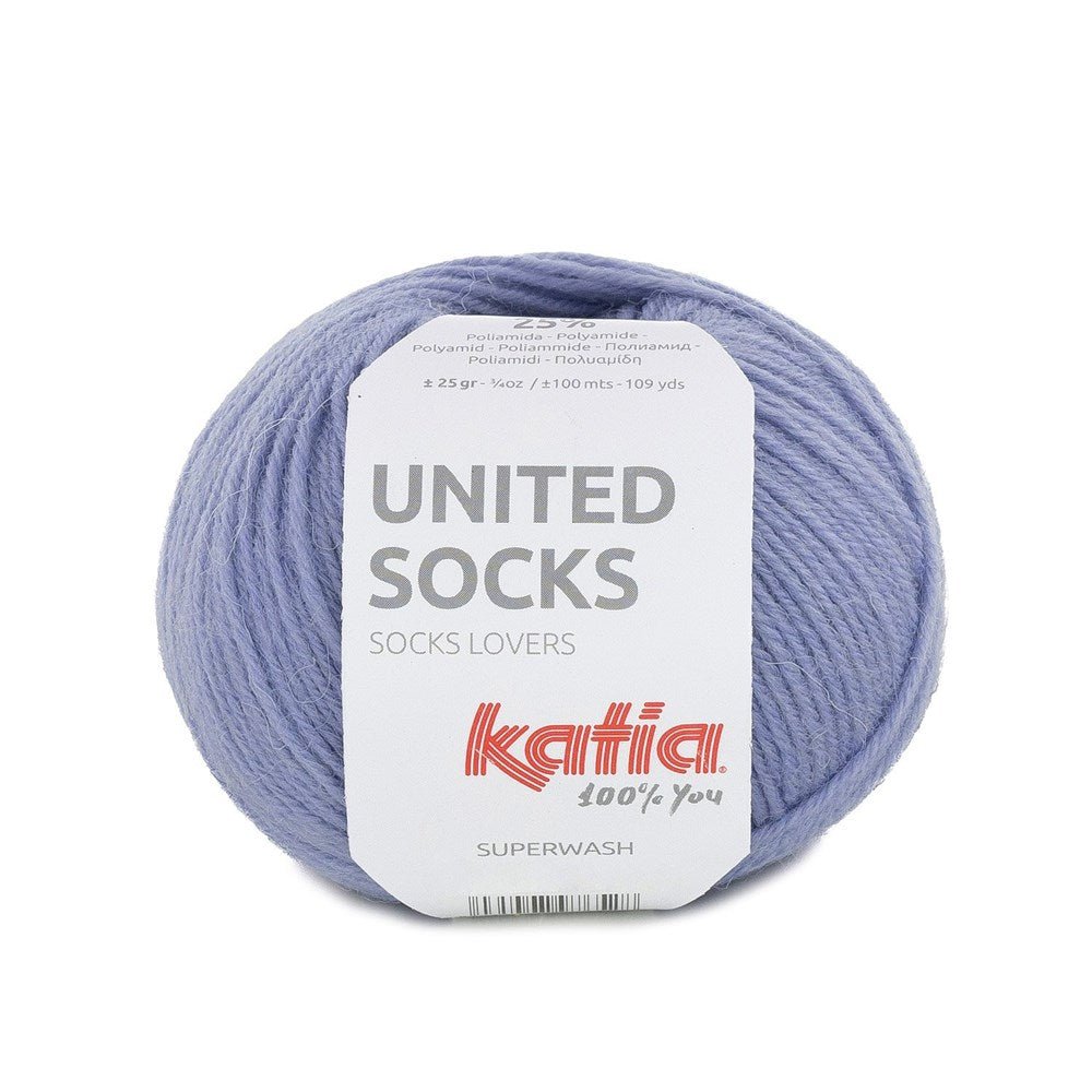 Katia United Socks 31 - Light Mauve - Mooroolbark Wool