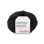 Katia United Socks 10 - Black