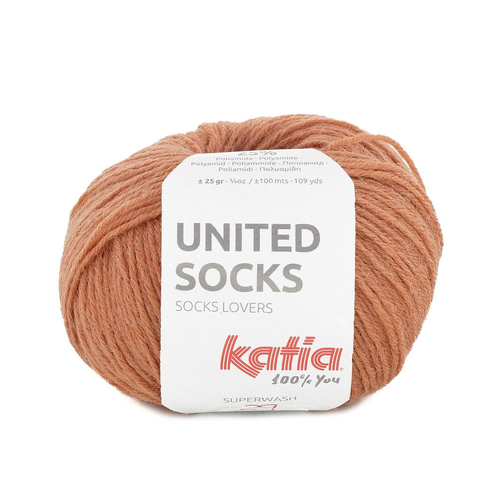 Katia United Socks 29 - Light Salmon