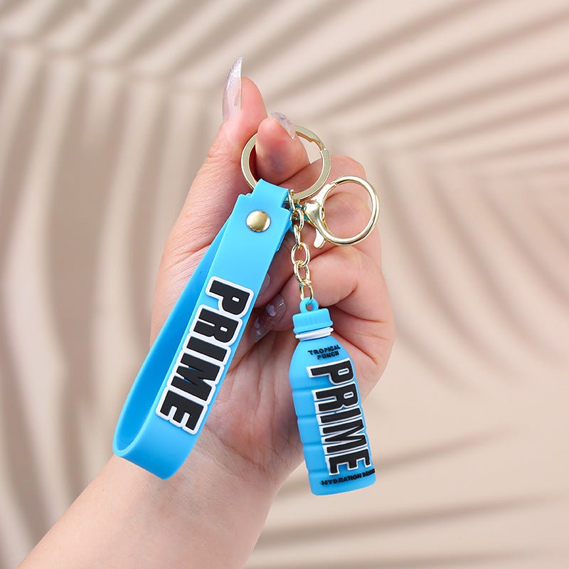 Keyrings - Prime Bottle Blue - Mooroolbark Wool