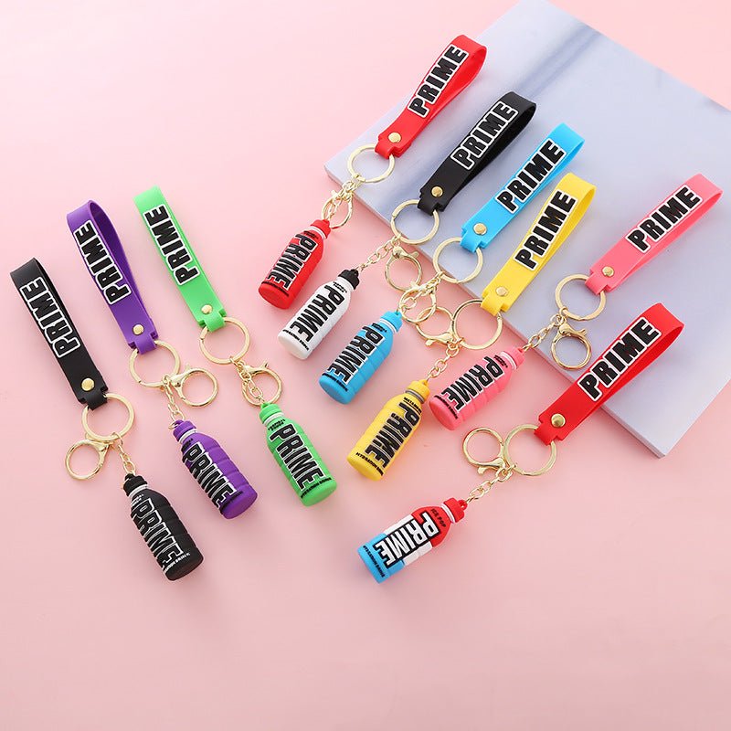 Keyrings - Prime Bottle Pink - Mooroolbark Wool