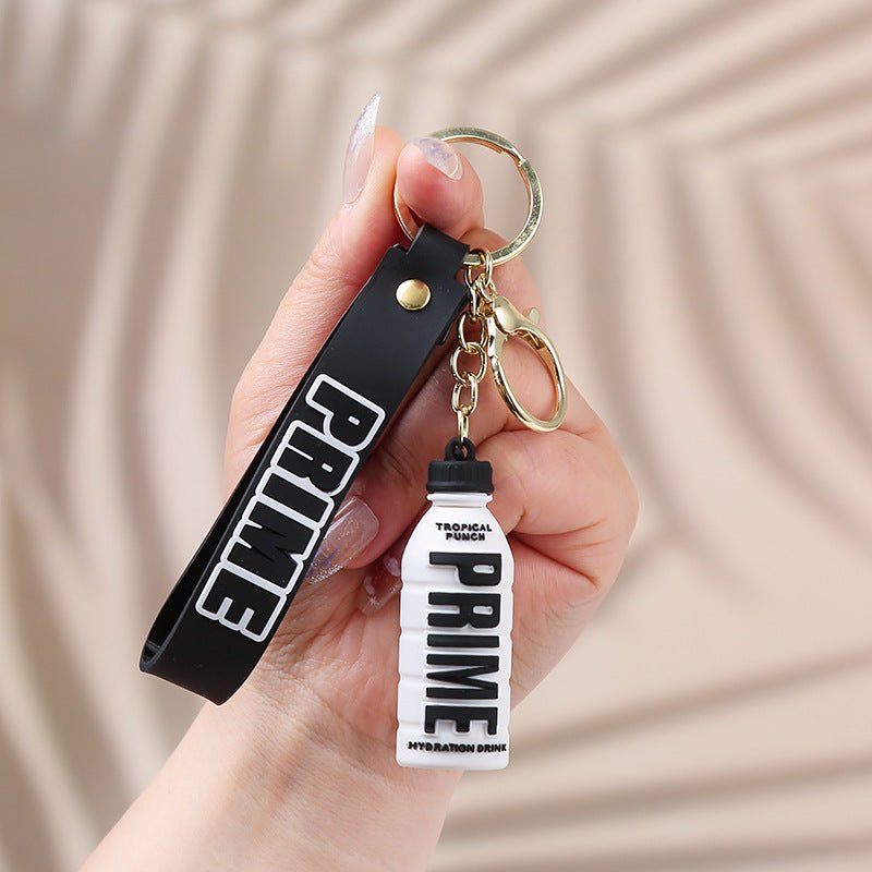 Keyrings - Prime Bottle White - Mooroolbark Wool