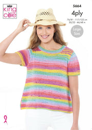 Leaflet 5664 - King Cole 4 ply