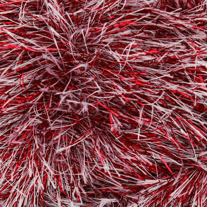 King Cole Tinsel Chunky 3303 - Red Snow - Mooroolbark Wool