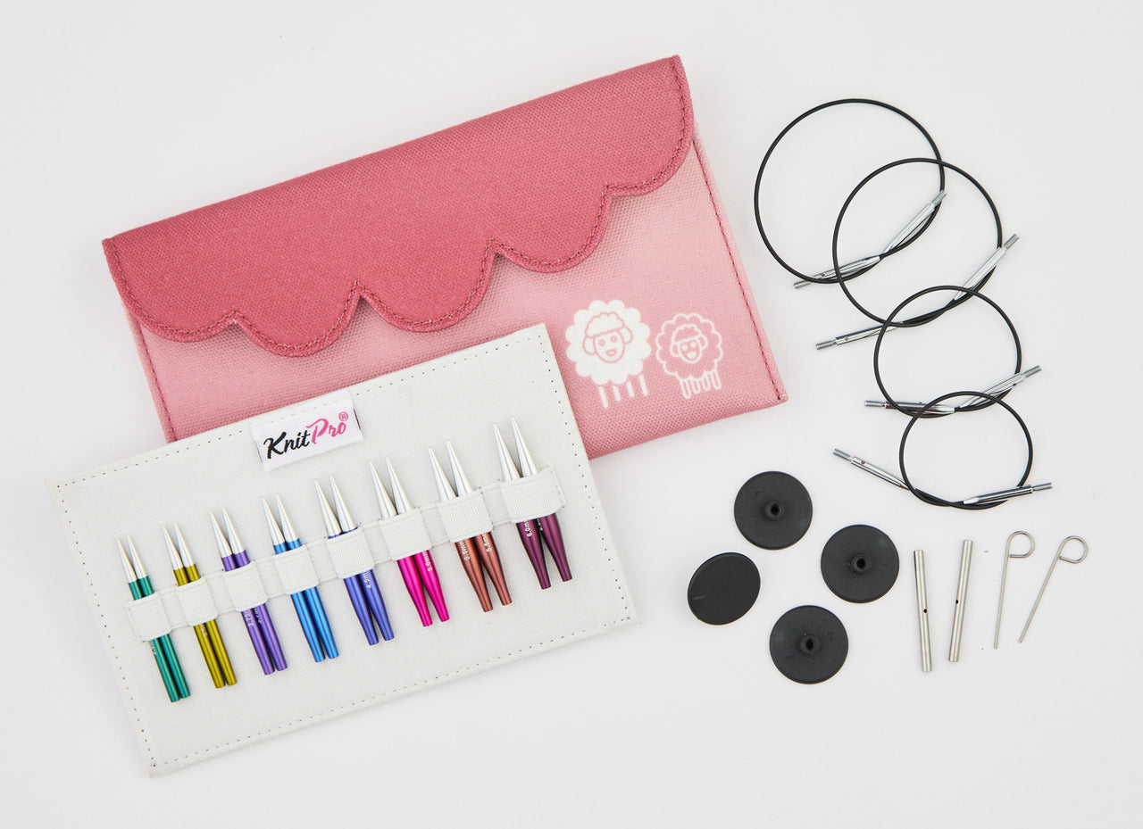 Knit Pro Zing Mini Interchangeable Needle Set 5cm 47432