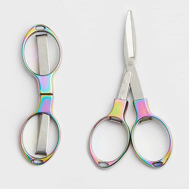Knit Pro Mindful Rainbow Folding Scissors - Mooroolbark Wool