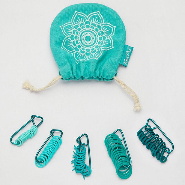 Knit Pro Mindful Stitch Markers Mega Pack - Mooroolbark Wool