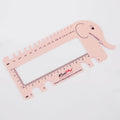 Knit Pro Needle & Crochet Gauge with Yarn Cutter - Pink 10994 - Mooroolbark Wool
