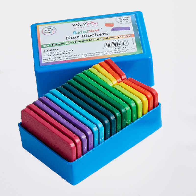 Knit Pro Rainbow Knit Blockers - Mooroolbark Wool