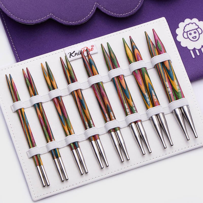 Knit Pro Symfonie Deluxe Set Normal IC (13cm) 20661 - Mooroolbark Wool