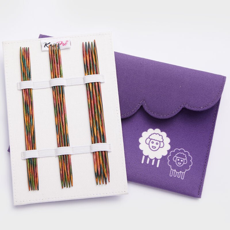 Knit Pro Symfonie Double Pointed Needle Set (20CM) 20665 - Mooroolbark Wool
