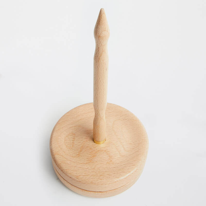 Knit Pro Yarn Dispenser - Natural - Mooroolbark Wool