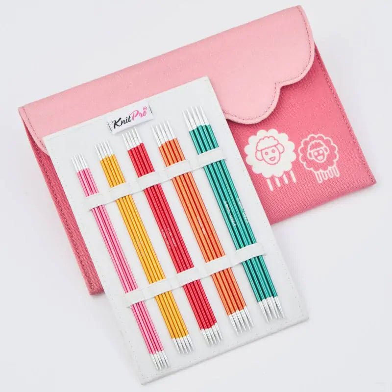 Knit Pro Zing Deluxe Double Pointed Needle Set 15cm (6") 47423 - Mooroolbark Wool